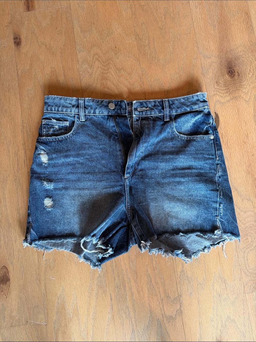 DL 1961 Emilie Short High Rise 4” Vintage wash sz 28